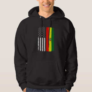 Bolivien Amerikanische Flagge Bolivien Hoodie
