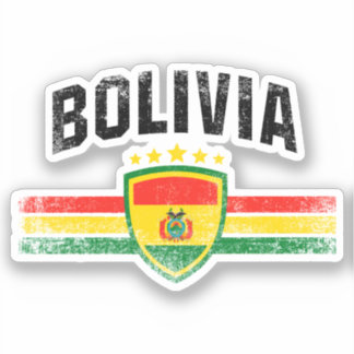 Bolivien Aufkleber