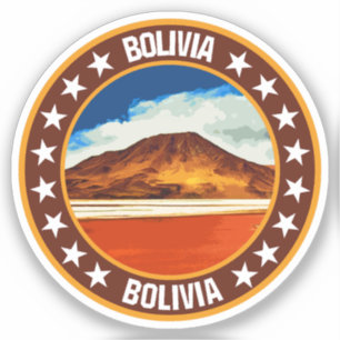 Bolivien Aufkleber