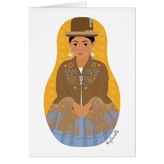 Bolivien, Aymara Matryoshka (Vorne)