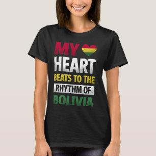 Bolivien Bolivian Roots Bolivian Heritage Proud Bo T-Shirt