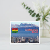 Bolivien - Cochabamba - Cordillera Tunari - Postkarte (Stehend Vorderseite)