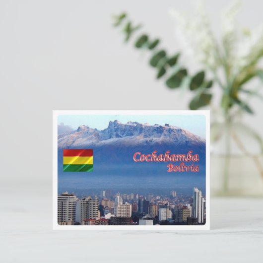 Bolivien - Cochabamba - Cordillera Tunari - Postkarte (Stehend Vorderseite)