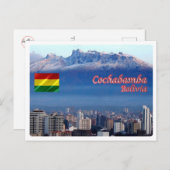 Bolivien - Cochabamba - Cordillera Tunari - Postkarte (Vorne/Hinten)