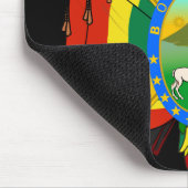 Bolivien-Emblem Mousepad (Ecke)