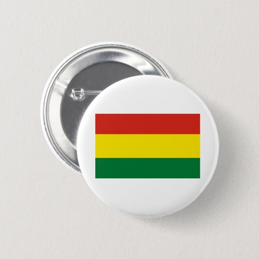 Bolivien Flag Button (Vorne & Hinten)