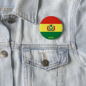 Bolivien Flag Charming Patriotic Button (Beispiel)