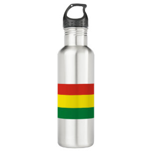 Bolivien Flag Edelstahlflasche
