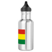 Bolivien Flag Edelstahlflasche (Rechts)