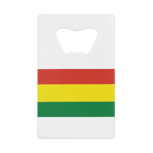 Bolivien Flag Geldbeutel Flaschenöffner