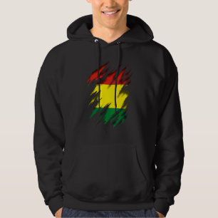 Bolivien Flag Hoodie