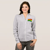 Bolivien Flag Hoodie (Vorne ganz)