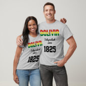Bolivien Flag Independence Celebration T-Shirt (Unisex)
