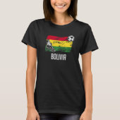 Bolivien Flag Jersey Bolivian Soccer Team Bolivian T-Shirt (Vorderseite)