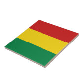 Bolivien Flag Keramik Tile Fliese (Seite)