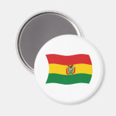 Bolivien Flag Magnet (Vorderseite/Rückseite)