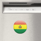 Bolivien Flag Magnet (In Situ (Geschirrspüler))