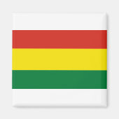 Bolivien Flag Magnet (Vorne)