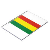 Bolivien Flag Notizblock (Linke Seite)