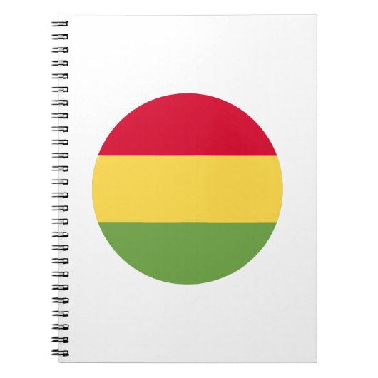 Bolivien Flag Notizblock (Vorderseite)