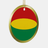Bolivien Flag Ornament (Rechts)