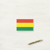 Bolivien Flag Post-it Klebezettel (Auf Schreibtisch)