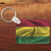 Bolivien Flag Schlüsselanhänger (Rückseite)