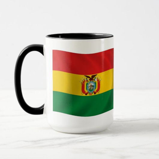 Bolivien Flag-Tasse Tasse (Links)