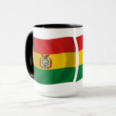 Bolivien Flag-Tasse Tasse (Vorderseite Links)