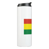 Bolivien Flag Thermosbecher (Nach links gedreht)