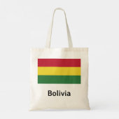 Bolivien Flag Tragetasche (Rückseite)