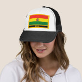 Bolivien Flag Truckerkappe (Beispiel)