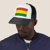 Bolivien Flag Truckerkappe (Beispiel)