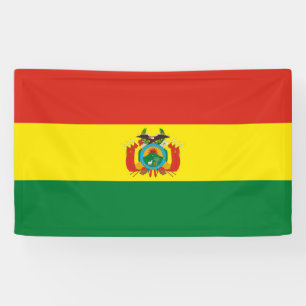Bolivien-Flagge Banner