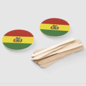 Bolivien-Flagge Fächer (Non-assembled)