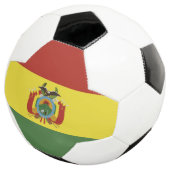 Bolivien-Flagge Fußball (Dreiviertel)