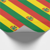 Bolivien-Flagge Geschenkpapier (Ecke)