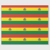 Bolivien-Flagge Geschenkpapier (Flach)