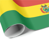 Bolivien-Flagge Geschenkpapier (Rolleneckpunkt)