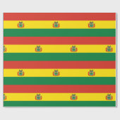 Bolivien-Flagge Geschenkpapier (Flach)