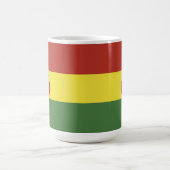 Bolivien-Flagge Kaffeetasse (Mittel)