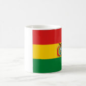 Bolivien-Flagge Kaffeetasse (Mittel)