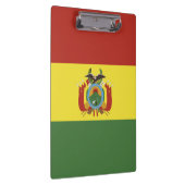 Bolivien-Flagge Klemmbrett (Rechts)