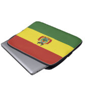 Bolivien-Flagge Laptopschutzhülle (Vorne Knopf)