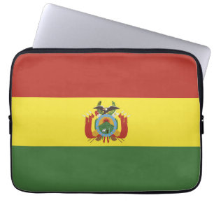 Bolivien-Flagge Laptopschutzhülle