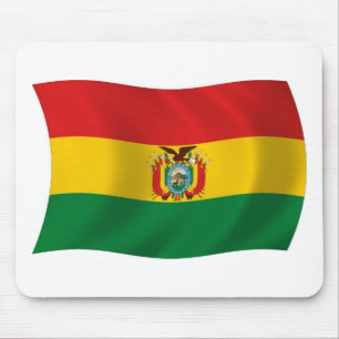 Bolivien Flagge Mauspad
