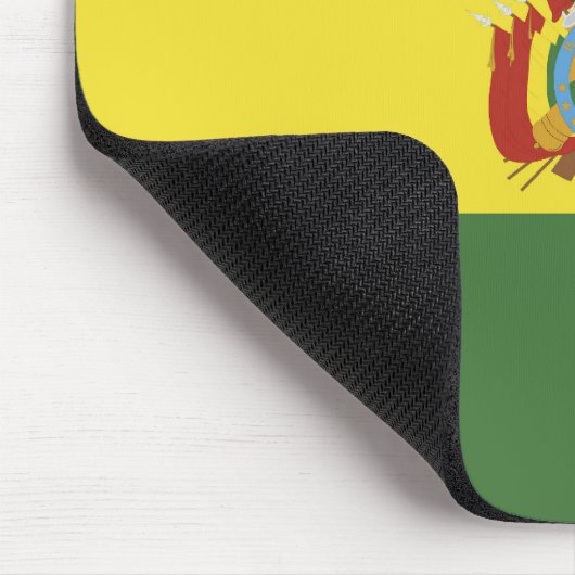 Bolivien-Flagge Mousepad (Ecke)