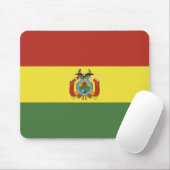 Bolivien-Flagge Mousepad (Mit Mouse)