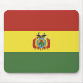 Bolivien-Flagge Mousepad (Vorne)