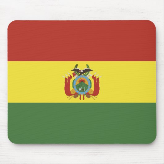 Bolivien-Flagge Mousepad (Vorne)